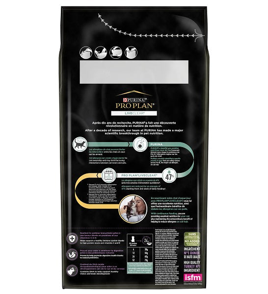 PURINA Pro Plan LiveClear Kitten Dry Food 1.4KG-3