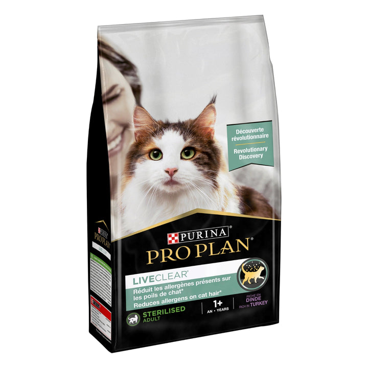 PURINA Pro Plan LiveClear Sterilised Turkey Adult Dry Cat Food-2