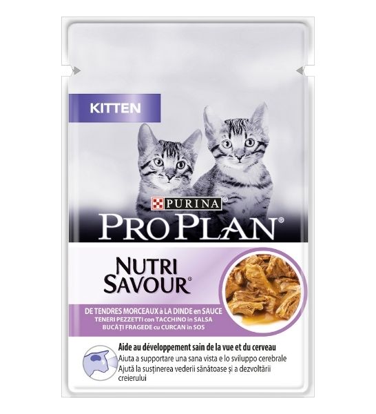 PURINA Pro Plan Nutri Savour Junior Turkey Kitten Wet Food-1