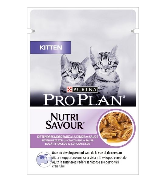 PURINA Pro Plan Nutri Savour Junior Turkey Kitten Wet Food-3
