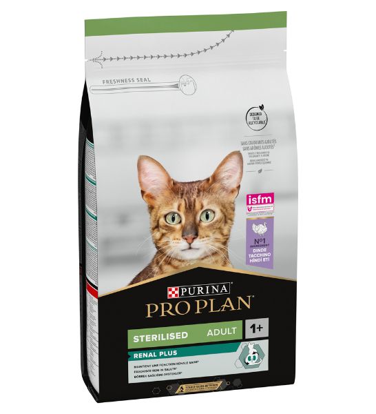 PURINA Pro Plan Sterilised Optirenal Turkey Adult Dry Cat Food-1