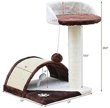  Pet Guard Activity Cat Tree House-5