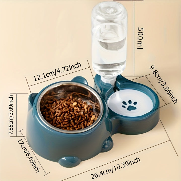 Pet Supplies Cat Automatic Feeder-2