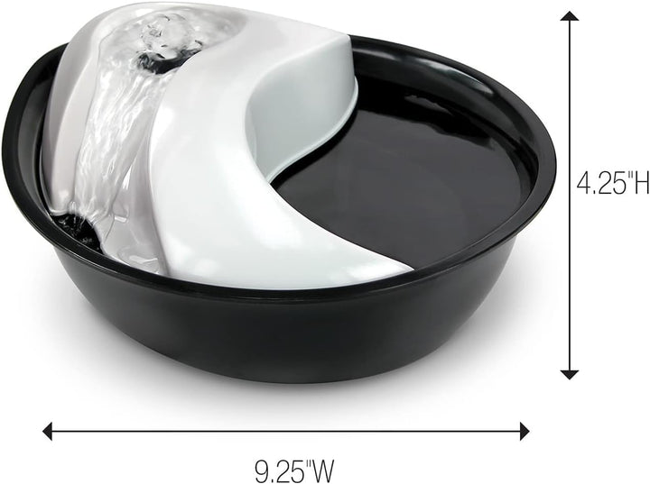 Pioneer Pet Raindrop Design Plastic Drinking Fountain-4