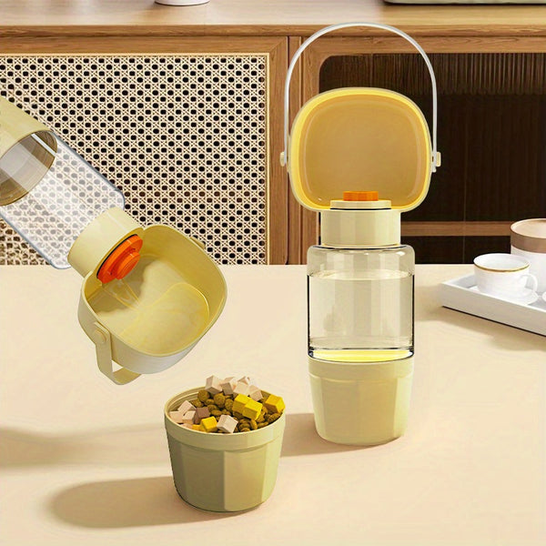 Portable Dog Water Bottle & Feeder 1