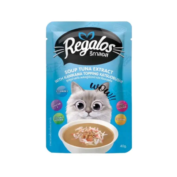Regalos Tuna Extract with Kanikama Topping Katsuobushi Soup