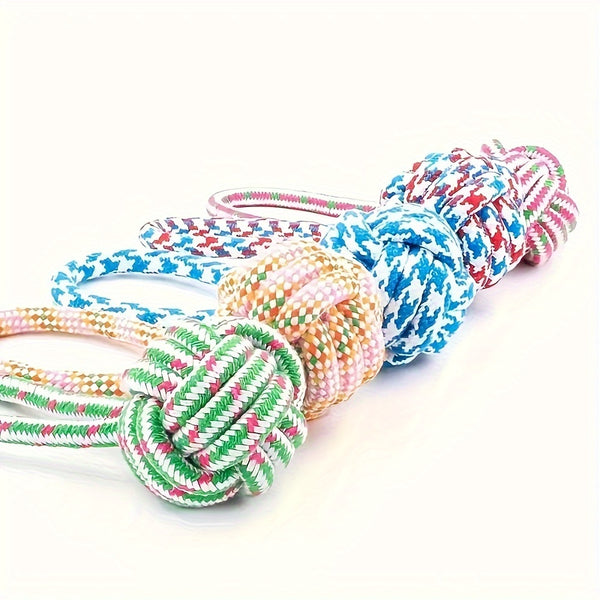 Rope Ball Dog Toys-1
