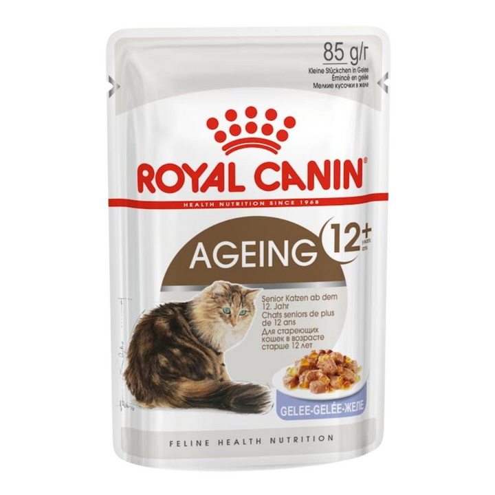 Royal Canin Ageing 12+ Chunks In Jelly Wet Cat Food 85G - 1