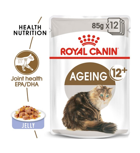 Royal Canin Ageing 12+ Chunks In Jelly Wet Cat Food 85G - 2