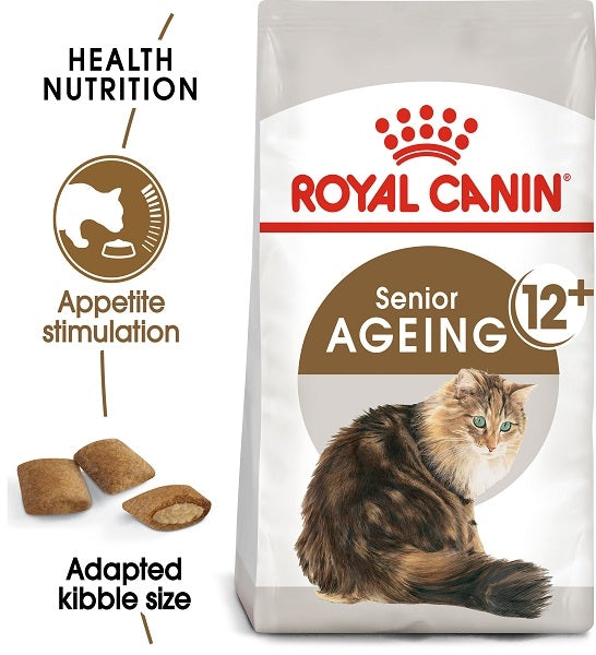 Royal Canin Ageing 12+ Dry Cat Food 2KG - 2