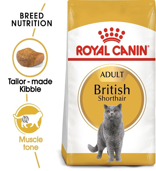 Royal Canin British Shorthair Adult Dry Cat Food 4KG - 2