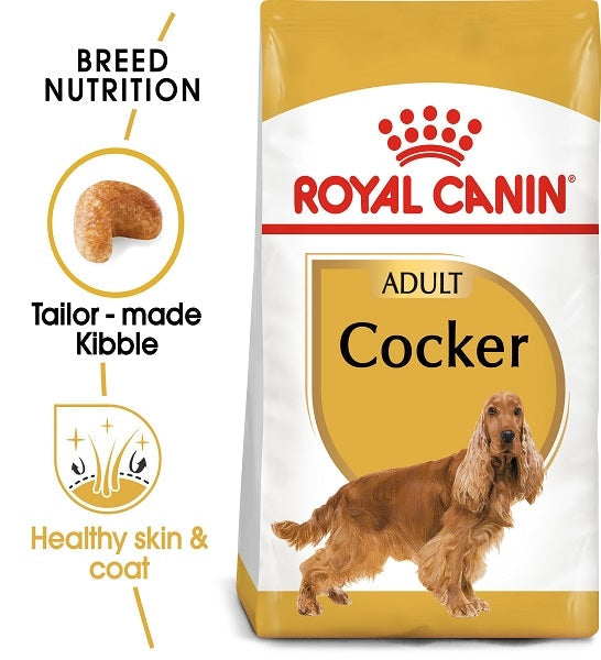 Royal Canin Cocker Spaniel Adult Dry Dog Food 3KG - 2