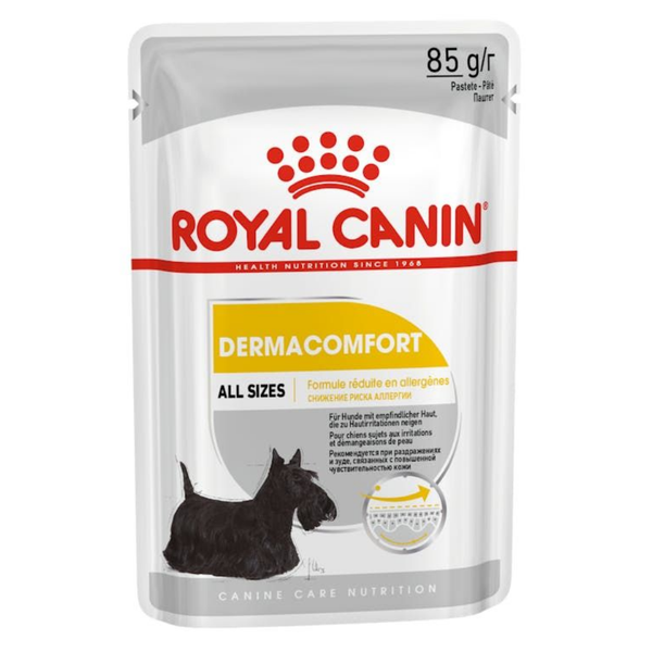 Royal Canin Dermacomfort Care In Loaf Dog Wet Food 85G - 1
