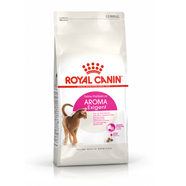Royal Canin Feline Health Nutrition Aroma Exigent Dry Cat Food 2KG - 1