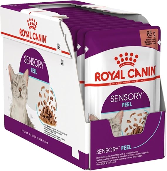 Royal Canin Feline Health Nutrition Sensory Feel Gravy Cat Wet Food 85G - 2