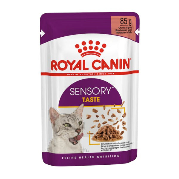 Royal Canin Feline Health Nutrition Sensory Taste Chunks In Gravy Cat Wet Food - 1