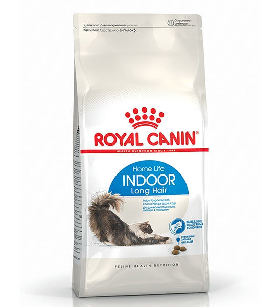 Royal Canin Indoor Long Hair Dry Cat Food 2KG - 1