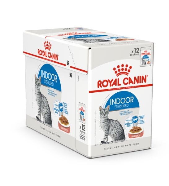 Royal Canin Indoor Sterilised In Gravy Cat Wet Food - 2