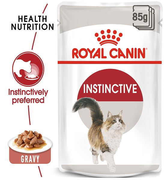 Royal Canin Instinctive Adult In Gravy Wet Cat Food - 3