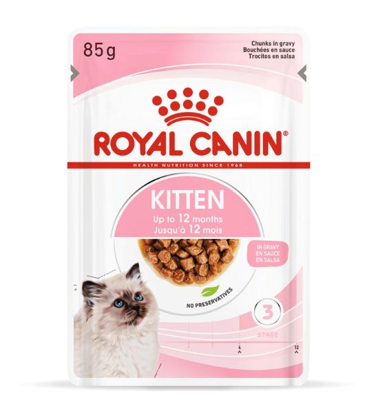 Royal Canin Kitten Instinctive In Gravy Wet Food - 1