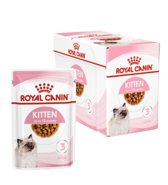 Royal Canin Kitten Instinctive In Gravy Wet Food - 6