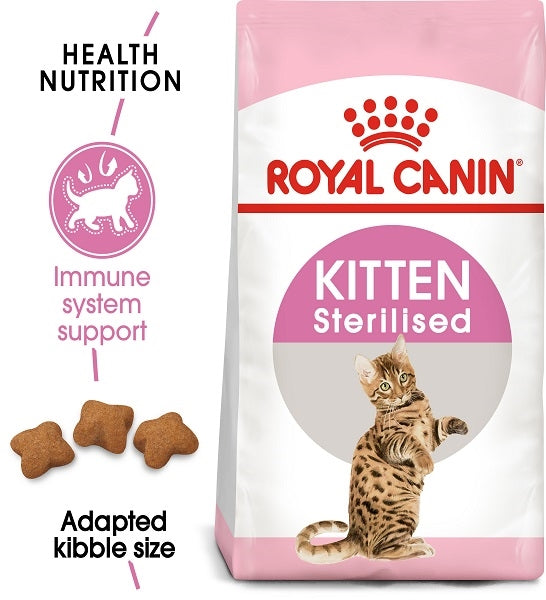 Royal Canin Kitten Sterilised Dry Food 2KG - 2