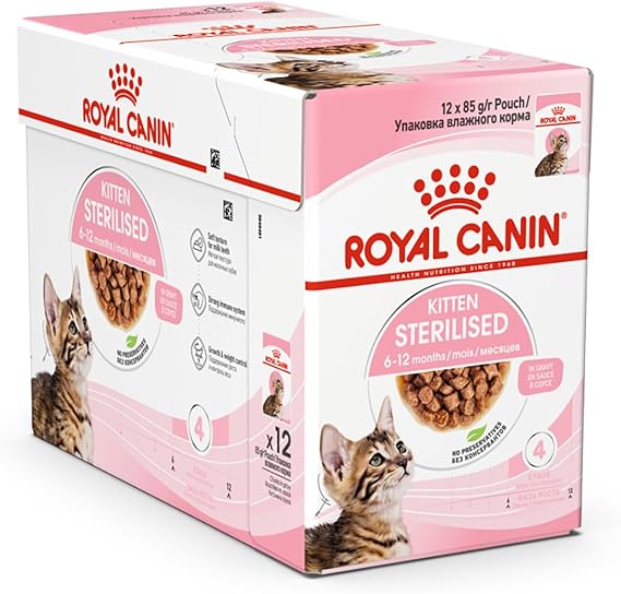 Royal Canin Kitten Sterilised In Jelly Wet Food 85G - 4