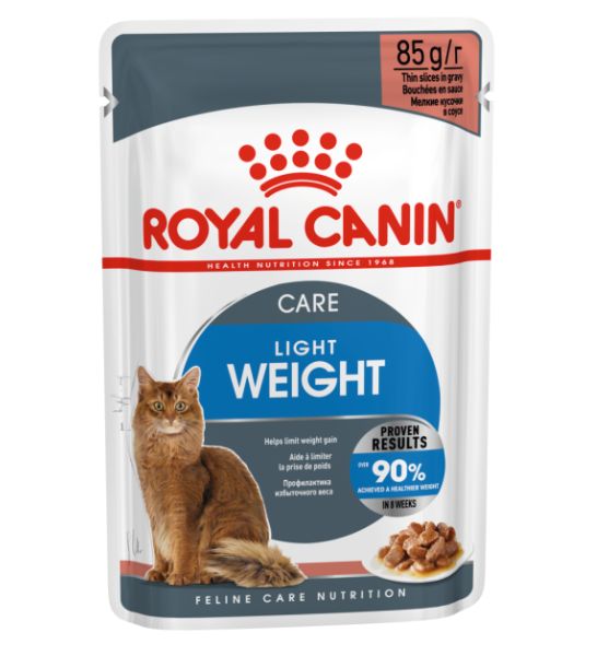 Royal Canin Light Weight Care Thin Slices In Gravy Adult Wet Cat Food - 1