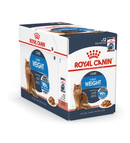 Royal Canin Light Weight Care Thin Slices In Gravy Adult Wet Cat Food - 5