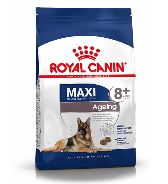 Royal Canin Maxi Ageing 8+ Adult Dry Dog Food 15KG - 1