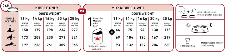 Royal Canin Medium Adult Dry Dog Food - 11