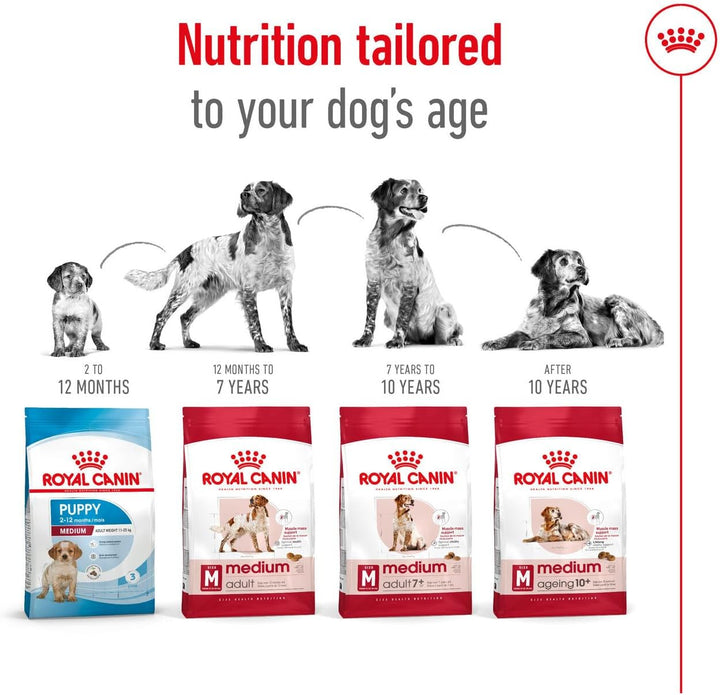 Royal Canin Medium Adult Dry Dog Food - 8