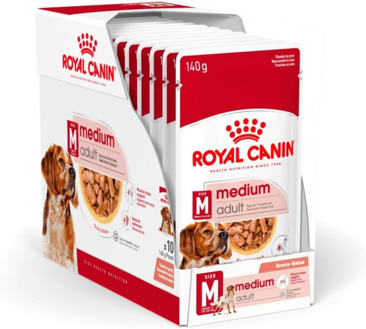 Royal Canin Medium Adult Wet Dog Food - 3