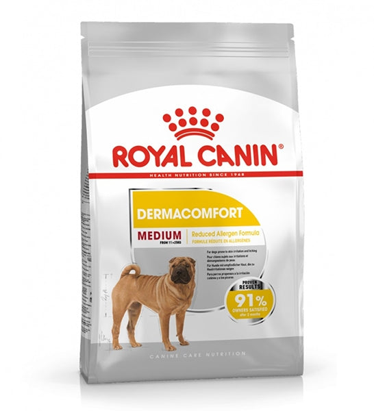 Royal Canin Medium Dermacomfort Dry Dog Food - 1