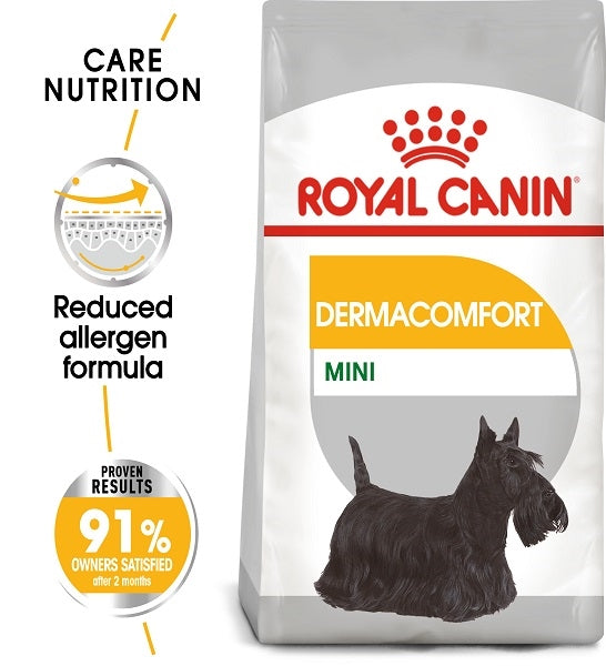 Royal Canin Mini Adult Dermacomfort Dry Dog Food 3KG - 3