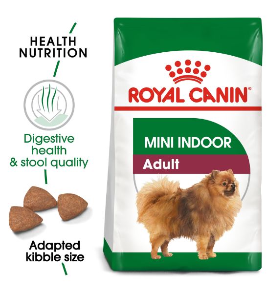 Royal Canin Mini Indoor Life Adult Dry Dog Food 1.5KG - 2