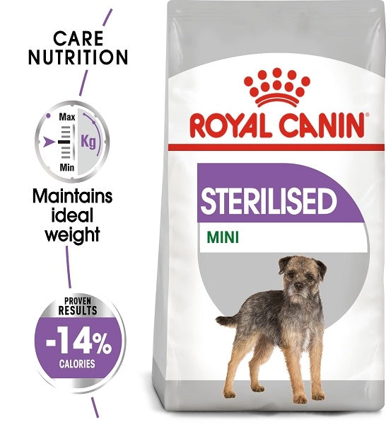 Royal Canin Mini Sterilised Adult Dry Dog Food - 3