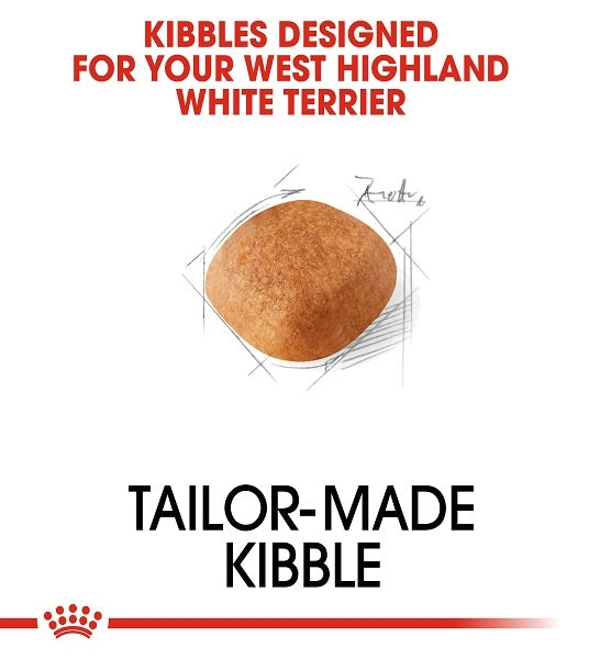 Royal Canin West Highland White Terrier Adult Dry Dog Food 3KG - 3