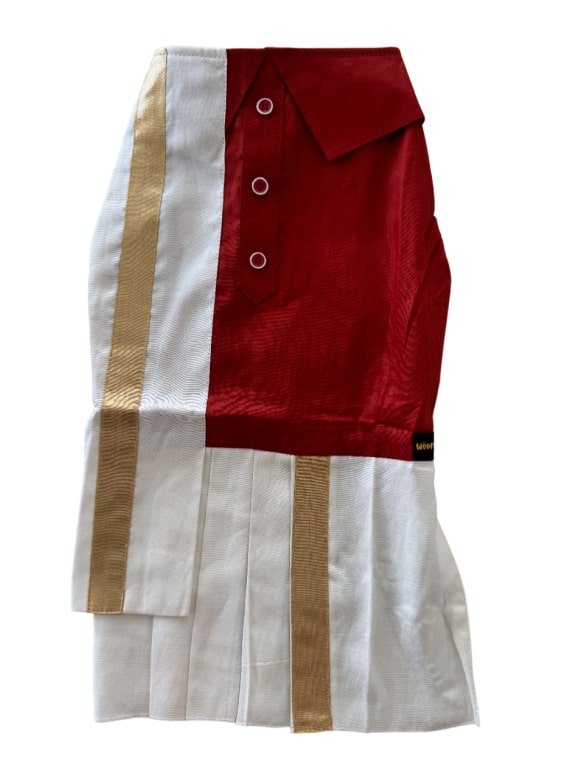 RustOrangeLungiKurta-2