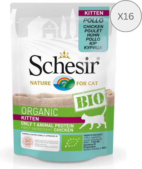  Schesir Kitten Bio Chicken-1