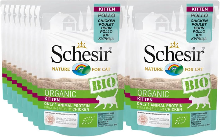  Schesir Kitten Bio Chicken-2