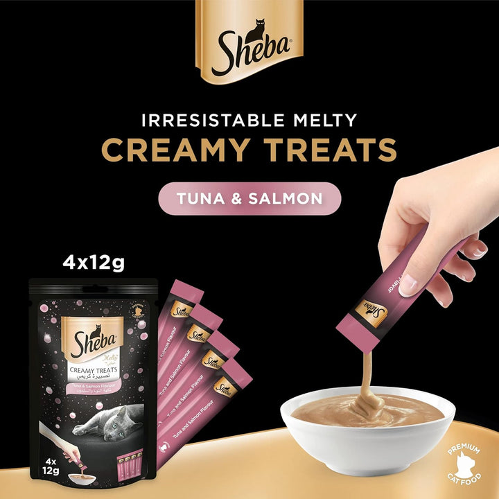 Sheba Cat Food with Melty Tuna & Salmon Flavor-2
