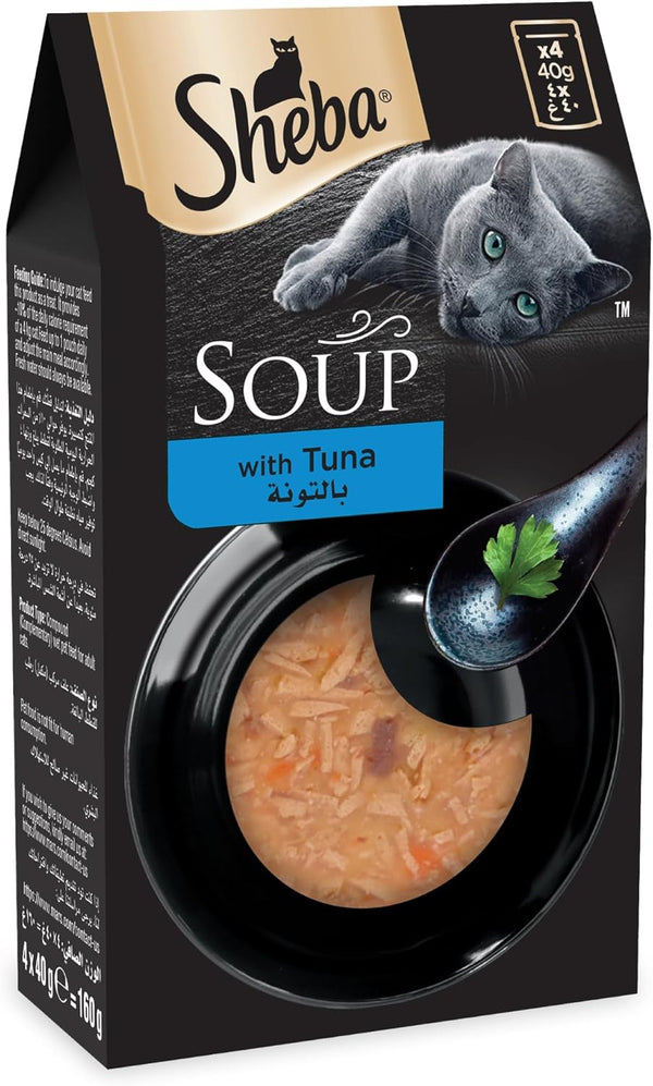 Sheba Cat Soup with Tuna-4x40g-1