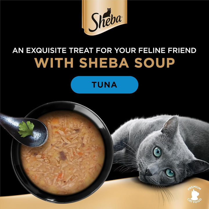 Sheba Cat Soup with Tuna-4x40g-2