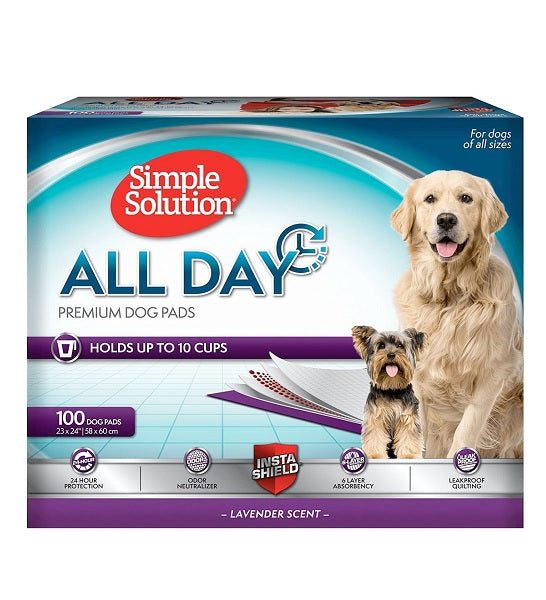 Simple Solution All Day Premium Dog Pads 100pcs