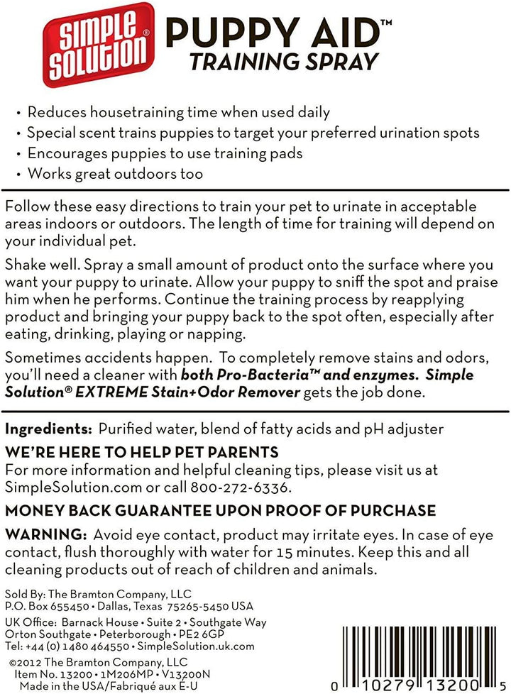 Simple Solution Dog Puppy Aid Behavior Training Spray-3