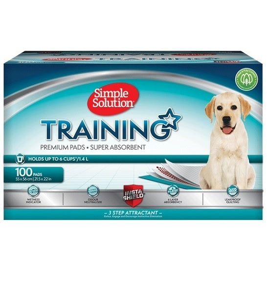 Simple Solution Puppy Training Pad 100pcs-1