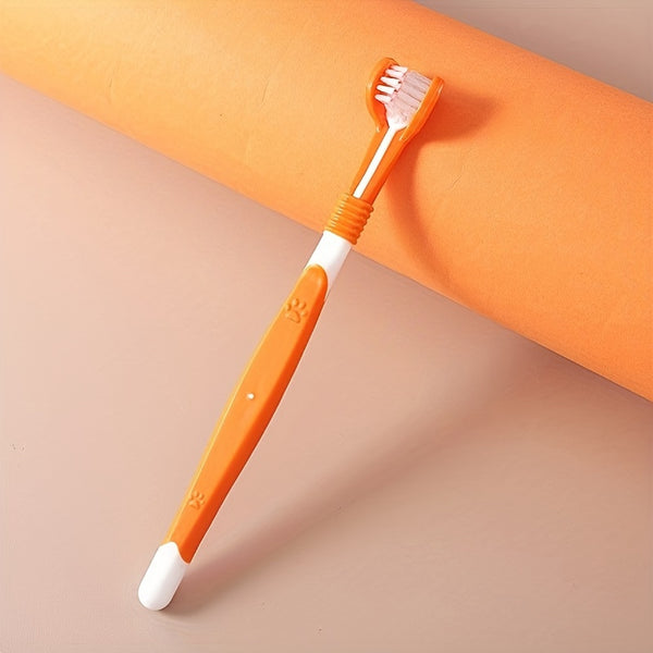 Soft Bristle Three-Sided Dog Toothbrushes