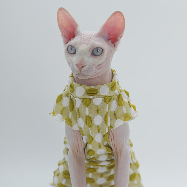 Summer Cooling Cat Vest for Hairless Breeds-1