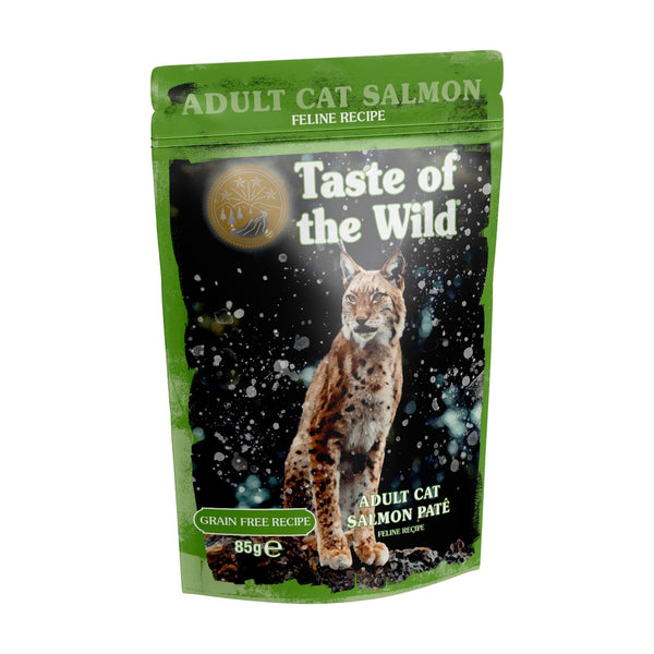 Taste Of The Wild Adult Cat Salmon Pate Grain-Free Wet Cat Food 85G-1